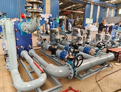 Heating Heat Exchanger Unit